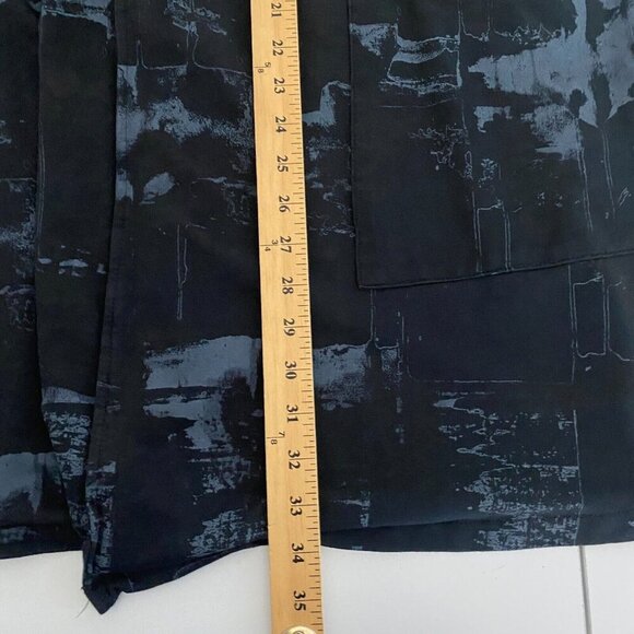 Bella Amore Cardigan Sweater Size L/XL Open Front Cotton Pockets Made in Italy - Picture 9 of 10